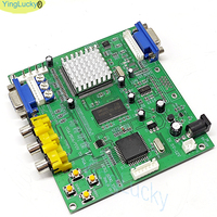 8200 CGA/YUV/EGA/RGB vers VGA HD carte de convertisseur vidéo 12V jeux d'arcade à jetons