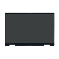 LCDOLED M45118-001 layar LCD IPS, rakitan tampilan untuk HP Pavilion x360 360