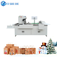 Máquina Automática de Impresión Digital de una Sola Pasada para Cajas de Regalo y Bolsas de Papel, Impresora de Inyección de Tinta de una Sola Pasada Yishide S400 para Pequeñas Empresas