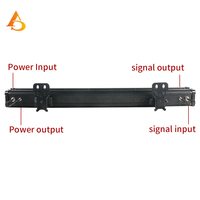 AICPOSE - Barra de Luz LED Impermeable de 18 x 18 W, RGBWA UV DMX, Control de Puntos de Píxeles, Barra Lineal para Exteriores, Escenarios, DJ, Discotecas