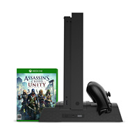 Honcam X S Soporte de carga Ventilador de refrigeración 2 piezas 600mAh Paquete de batería para Xbox One Console Controller