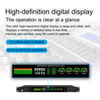Égaliseur audio numérique DSP à 7 bandes en métal K882R, traitement du son haute précision