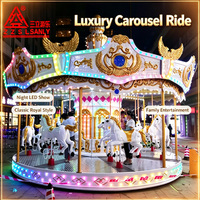 Manèges de chevaux de carrousel, balançoires de luxe à thème, équipements d'amusement de type carrousel pour parcs de loisirs et autres produits pour enfants