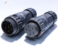 Lilutong circulaire 6pin Ip68 assemblage étanche 2 3 4 5 6 7 8 9 10 broches connecteur électrique M22
