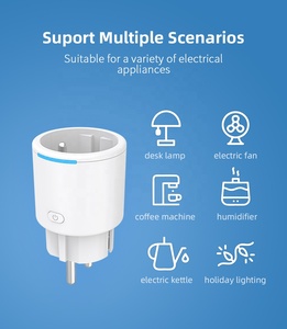Enchufe Inteligente de Monitoreo de Energía <span class=keywords><strong>EA7</strong></span> 230V16A de Fábrica, Compatible con Alexa y TUYA Matter, Potencia Máxima 3680w - Product Image 1