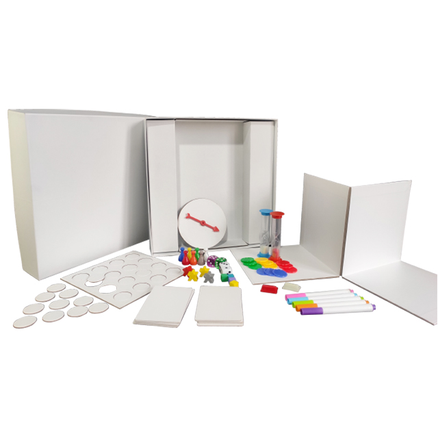 Индивидуальная Складная семейная бумажная коробка для печати и настольных игр для путешествий с жетоном-спиннером для игральных костей