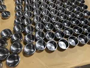 Pure Wolfram Tungsten Crucible W Pot Tungsten Container Tungsten Crucible For Sale