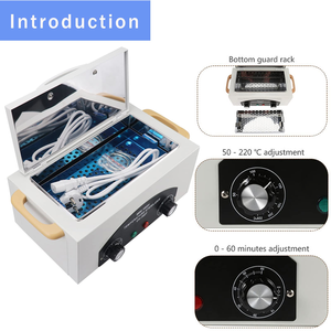 Stérilisateur à haute température CH-360T pour outils <span class=keywords><strong>de</strong></span> salon <span class=keywords><strong>de</strong></span> manucure, <span class=keywords><strong>de</strong></span> pédicure et dentaire, équipement <span class=keywords><strong>de</strong></span> barbier - Product Image 5