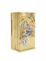 Style italien lumière luxe haut de gamme en acier inoxydable antivol coffre-fort créatif Designer Villa Mansion Art mot de