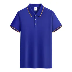Plus size high quality Silk screen printing embroidery golf t-shirt M-7XL custom polo shirts with embroidery logo