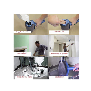 Hotsale Haute qualité éponge professionnel 5/6 pièces ensembles de Pinceaux Muraux - Product Image 4