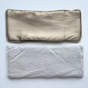 หมอนดวงตาลาเวนเดอร์มีน้ำหนักสำหรับการนอนหลับและการทำสมาธิหน้ากากบรรเทาอาการปวดหัวน้ำมันหอมระเหยร้อนหมอนตาเมล็ดแฟลกซ์เย็น - Product Image 4