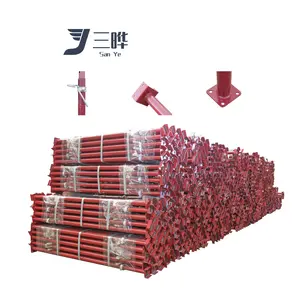SANYE Factory Painted Concrete Forms U Head Strong Strength Aluminum Shoring Steel Prop