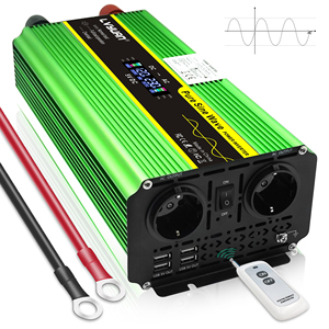 <span class=keywords><strong>Lvyuan</strong></span> 4000W 12V 24V 48V dc à ac 220V 2000w onduleur à onde sinusoïdale pure avec écran LCD - Product Image 3