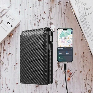 Boshiho RFID <b>Wallet</b> <b>Smart</b> Pop Money Clip Anti-theft Remote GPS Money Clip Pop up Tracker Microfiber Card Holder <b>Wallet</b> - Product Image 2