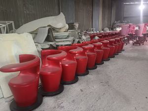 Sillas de Oficina con Tablero de Escritura, Sillas de Plástico y Fibra de Vidrio para Farmacias y Clínicas, para Medir <span class=keywords><strong>la</strong></span> Presión Arterial - Product Image 6