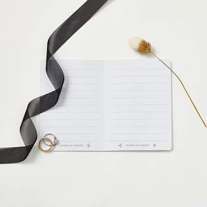 Livres de vœux personnalisés pour la <span class=keywords><strong>mariée</strong></span> et le marié, livret de vœux de mariage, Journal souvenir, cadeaux de renouvellement - Product Image 6