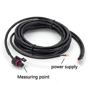 Universal <span class=keywords><strong>2</strong></span> "52mm elektronisches Kraftstoff manometer Ultra dünn mit Npt Sensor 0-15psi Black Auto Parts - Product Image 4