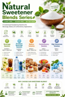 Édulcorant en poudre sans calorie à base d'érithritol et de fruit du moine de qualité alimentaire, substitut du sucre pour boissons, pâtisseries et confiseries, sac de 1 kg/25 kg