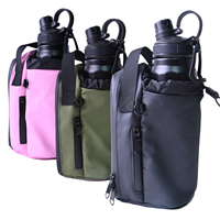 Logo personnalisé noir sac à bandoulière sac de poitrine sac de sport magnétique avec attache magnétique pour hommes et femmes