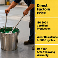 ANGUANG AG 30 Résine époxy à durcissement rapide Revêtement antidérapant Résistant à l'abrasion Liquide pour usage industriel/commercial/résidentiel