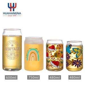 Verres à boire personnalisés en gros de 16 oz et 20 oz, verres à café et à bière, gobelets avec couvercle en plastique et paille - Product Image 2