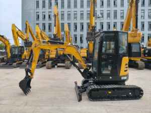 Nouvelle mini-excavatrice hydraulique Sany SY26U de 2 tonnes, moteur Kubota standard Tier 4, prête pour l'exportation - Product Image 4