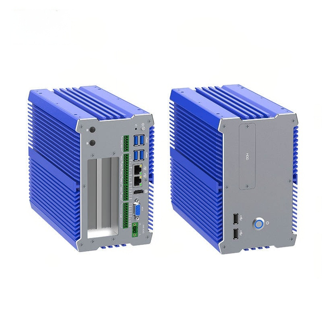 Linkleaps High Performance Embedded Fanless Industrial Edge Computer Box PC Supports 12th Gen I5/I7 Dual GbE LAN PCIe PCI Stock