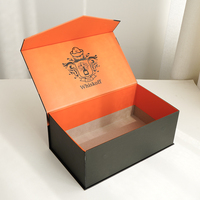 Scatola regalo di lusso in cartone rigido con stampa di Logo personalizzato con nastro stampato scatola regalo