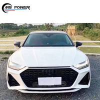 A7 mise à niveau vers RS7 bodykit pour 2019-2021y pare-chocs avant pare-chocs arrière diffuseur arrière embouts d'échappement pièces de carrosserie de voiture