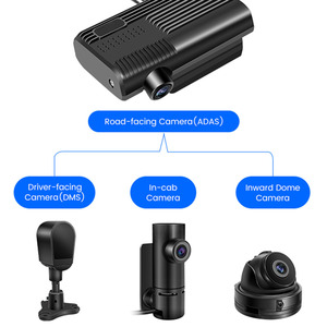 Taxi Xe Tracker Thời Gian Thực Theo Dõi 4G GPS Với Máy Ảnh 4K IR Tầm Nhìn Ban Đêm Dashcam Với Wifi GPS Xe DVR 3 Máy Ảnh - Product Image 2