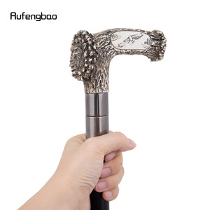 Canne de randonnée Flat Eagle, 3 sections, acier au carbone, style britannique, pour usage extérieur - Product Image 4