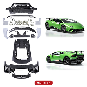 Kit Carrosserie P Style pour Lamborghini Huracan 610 en FRP et Fibre de Carbone – Pièces Auto Après-Vente et Modifications - Product Image 1