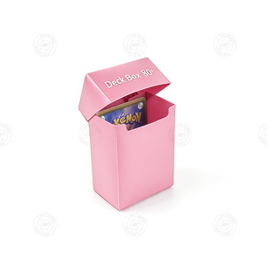 Caja de plástico morada personalizada de nuevo estilo para accesorios de cartas coleccionables TCG - Product Image 1