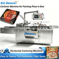 Machine d'emballage automatique de cartons avec colle thermofusible pour l'emballage de boîtes d'aliments surgelés, machine d'emballage de cartons de pizzas