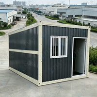 Maison préfabriquée isolée en laine de roche ignifuge et résistante aux intempéries FLKT, maison modulaire pliable, conteneur d'expédition pliable
