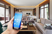 Système de maison intelligente Écran tactile Contrôle Wifi Solution d'automatisation de la maison intelligente avec télécommande infrarouge