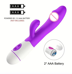Vibrador <span class=keywords><strong>de</strong></span> Conejo <span class=keywords><strong>de</strong></span> <span class=keywords><strong>Silicona</strong></span> Impermeable, Suave y Ecológico, con 30 Velocidades, Vibración Dual para Estimulación del Punto G, Masajeador Anal y Vaginal, Juguete Sexual para Mujeres - Product Image 2