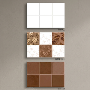 Wholesale Premium Glazed Ceramic Wall Tiles 300x450mm Porcelain Decorative Tiles Japanese for Bathroom Interior Walls Floors - Product Image 6