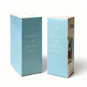 Boîte d'emballage cosmétique personnalisée avec logo, estampage à chaud, gaufrage et impression mate pour crème visage et blush, idéale pour l'envoi de cadeaux - Product Image 5