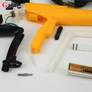 Pistola de Pulverización Electrostática de Alta Tensión Galin 100KV para Retoques y Acabados de Perfiles de Aluminio, Puertas y Ventanas, Industrial X1 - Product Image 2