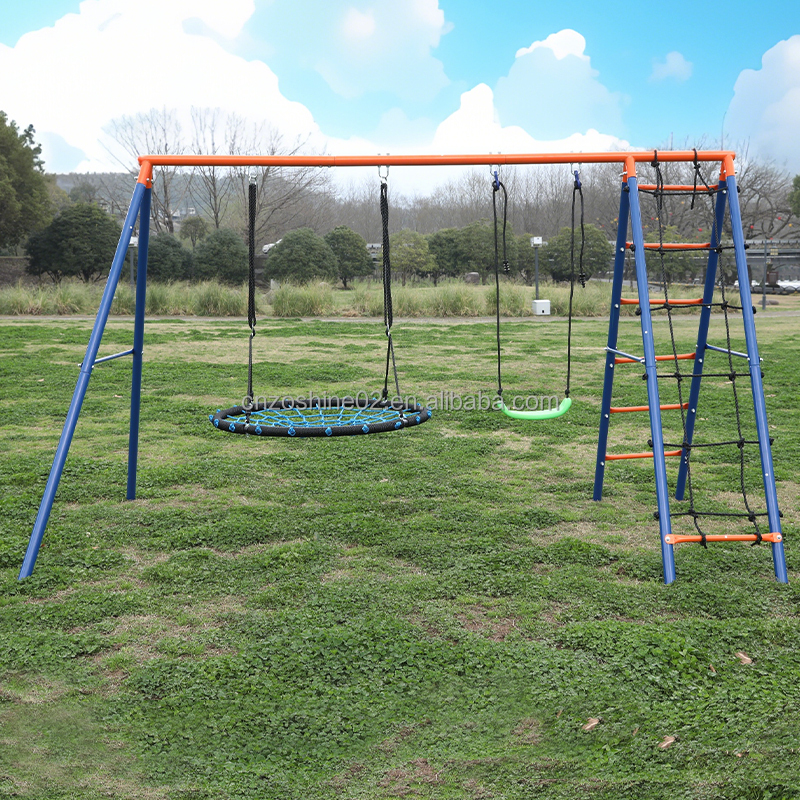 Zoshine Reasonable Design Metal Toy Swing Sets Playground for Swinging for Kids&adults Outdoor Easy to Install