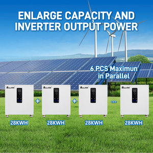 4nrgy Pl-China Stock 51.2v 28kWh 560Ah แบตเตอรี่ในตัว 12kw 3 เฟส 220v/380v ออลอินวัน +Active Balancer+WiFi Module+DDP - Product Image 4