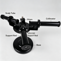 SCIEDU Prism Spectroscope Full Metal Spectrum Observation Instrument Physics Optics Experiment Teaching Equipment