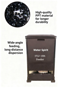 80 किलो 120 किलो dc12v छोटे तालाब झींगा मछली टिलापिया कैटफिश टाइमर एक्वाकल्चर के लिए ऑटो फीडर - Product Image 4