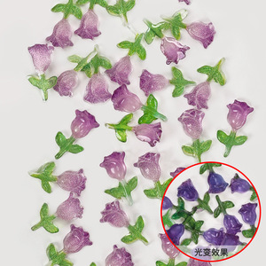 Flores <span class=keywords><strong>de</strong></span> <span class=keywords><strong>uñas</strong></span> acrílicas 3D cambio <span class=keywords><strong>de</strong></span> luz pequeña resina <span class=keywords><strong>de</strong></span> tulipán decoración <span class=keywords><strong>de</strong></span> <span class=keywords><strong>uñas</strong></span> encantos <span class=keywords><strong>de</strong></span> flores para <span class=keywords><strong>uñas</strong></span> - Product Image 5