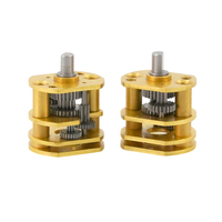 Moteur à engrenages à aimant permanent CC miniature 10 mm 2,5 V-12 V 150-16500 tr/min, actionneur électrique pour applications de ventilateurs