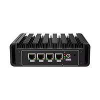 BKHD L Factory Direct G31 J4125 4*2.5G Mini PC sans ventilateur silencieux doux routeur pare-feu Pfsense iKuai routeur OS SFP + routeur de bureau