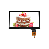 Vente directe d'usine 7 pouces 350 Cd/m2 luminosité Interface RVB TFT LCD résolution 800*480 affichage TN pour industriel