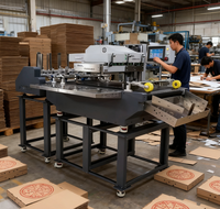 Einpass-Inkjet-Drucker für Flex-Verpackungen, Wellpappe-Pizzakartons, Papiertüten und Becher mit 1 HP Druckkopf – Neu